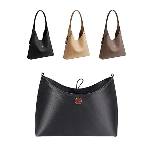 ZTUJO Purse Organizer Insert For Coach Brooklyn 28 and 39 (Black, For Brooklyn 28) thumbnail 8