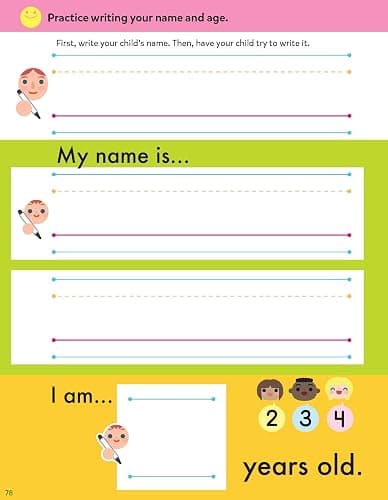 Play Smart Wipe-Clean Workbook: Ages 2-4: Tracing, Letters, Numbers, Shapes thumbnail 12