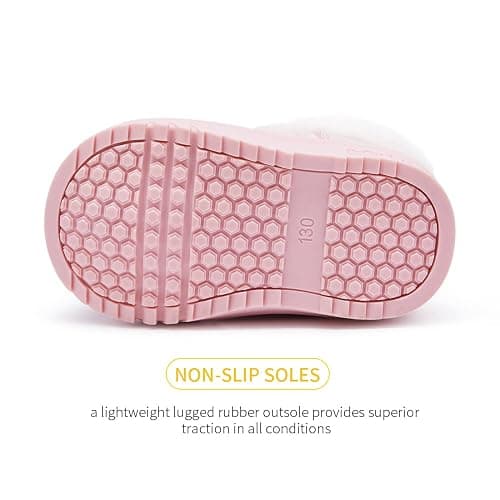 BMCiTYBM Girls Boys Snow Boots Warm Winter Fur Lined Baby Shoes (Infant/Toddler/Little Kid) thumbnail 6