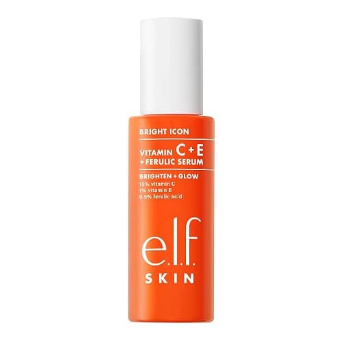 e.l.f. SKIN Bright Icon Vitamin C + E + Ferulic Serum, Brightening & Soothing Face Serum, Helps Even Skin Tone, Vegan & Cruelty-Free, 1 fl oz thumbnail 6