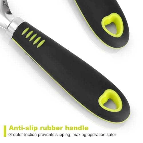 KYUEWRT Pasta Cutter, Noodle Cutter with 9 Rolling Blades, Stainless Steel Manual Tool for 8 Even 6 mm Strips, Non-Slip Handle, for Homemade Pasta, Fettuccine and Dough thumbnail 4