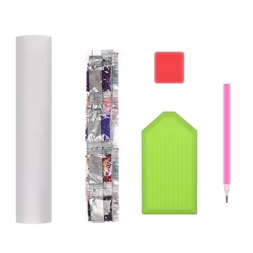 5D Diamond Painting Kit Completo, Pittura Diamante Cielo Stellato per Bambini DIY Strass Ricamo a Punto Croce Decorazione per Casa 30x40cm thumbnail 7