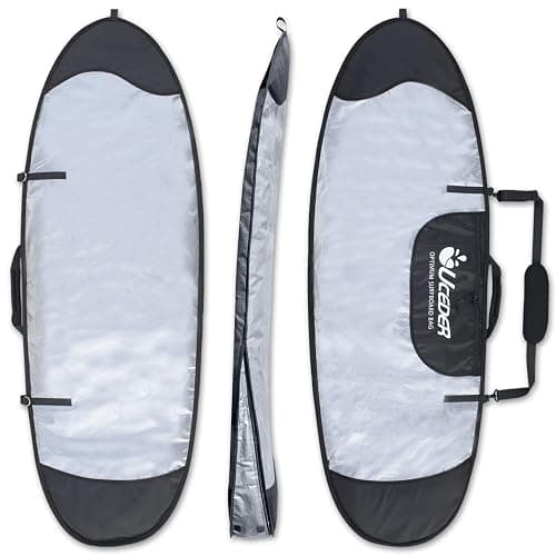 UCEDER Surfboard Cover and Surfboard Storage Bag for Outdoor Travel,5'0"-9'10" Surfboard Bag,Maximum Protection for Your Surfboard - Image 1