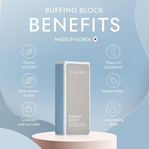 SEACRET nail buffing block thumbnail 3