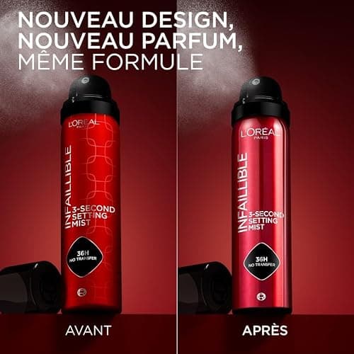 L'Oréal Paris - Spray Fixateur de Maquillage - Waterproof - Sans Transfert - Formule Légère - Non Collant - Résistant à l'Eau et à la Transpiration - Tenue Jusqu'à 36h - Infaillible - 75 ml thumbnail 7