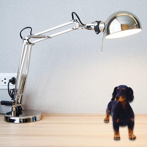 Comfy Hour Doggyland Collection, Miniature Dog Collectibles 7” Standing Dachshund Figurine, Realistic Lifelike Animal Statue Home Decoration, Black, Polyresin thumbnail 2