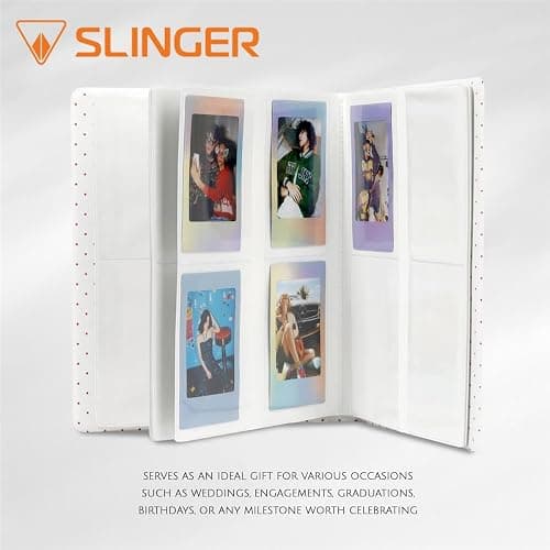 Instax Fujifilm Instax Mini Instant Camera Film: 100 Shoots Total, (10 Sheets x 10) Bundle with Slinger 64 Pocket Mini Instax Photo Album - Capture Memories Anytime, Anywhere thumbnail 6