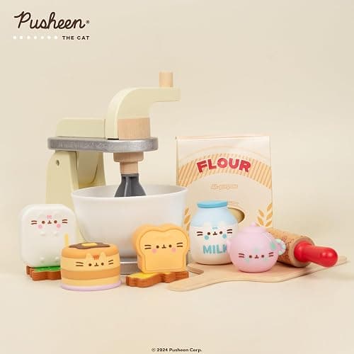 Hamee Pusheen The Cat [Kitchen Series] Cute Water Filled Squishy Toy [Birthday Gift Bags, Party Favors, Gift Basket Filler, Stress Relief Toys] – 1 Pc. (Mystery – Blind Capsule) thumbnail 5