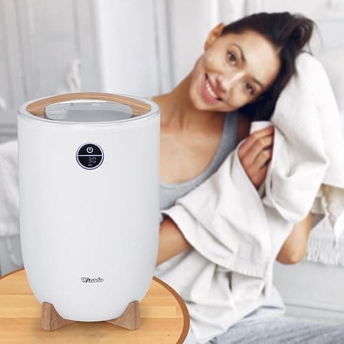 Winado Towel Warmer Bucket Style, Large Towel Heater w/Remote Control, Adjustable Time, LED Display, Fragrance Holder, Child Safety Lock, Fit Up to 2 Oversized Towels for Bathroom, Hot Tub thumbnail 2