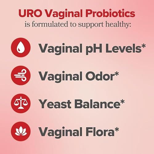 O Positiv URO Vaginal Probiotics for Women pH Balance with Prebiotics & Lactobacillus – Vaginal Health Supplement – Promote Healthy Vaginal Odor & Flora, 60 Count (Pack of 1), 1 Month Supply thumbnail 3