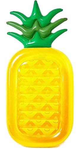 Inflatable Pool Floats for Kids and Adults, Large Water Inflatable Pineapple Pool Float for Swimming Pool - Image 1