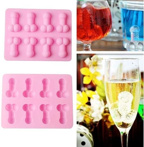 1 Pcs Funny Shape Silicone Mold for Birthday Single Party Baking Pan Handmade DIY Mousse Chocolate Fondant Soap Cake Ice Cube Mould Tool Novelty Cake Pans Set Kit H9-1 thumbnail 3