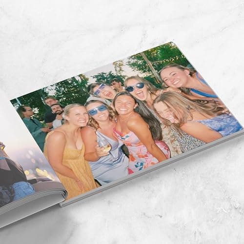 Personalized Photo Album 8.5x11" Hard Cover - Print Your own Memory Book, Photo Gifts (30 Photos) - Image 1