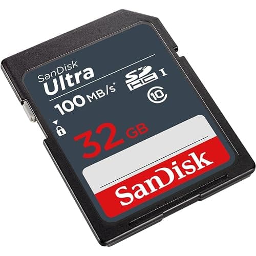 SanDisk 32GB Ultra 100MBs SDHC Memory Card | Up to 100MB/s read, Water-resistant design, Impact-resistant build thumbnail 3