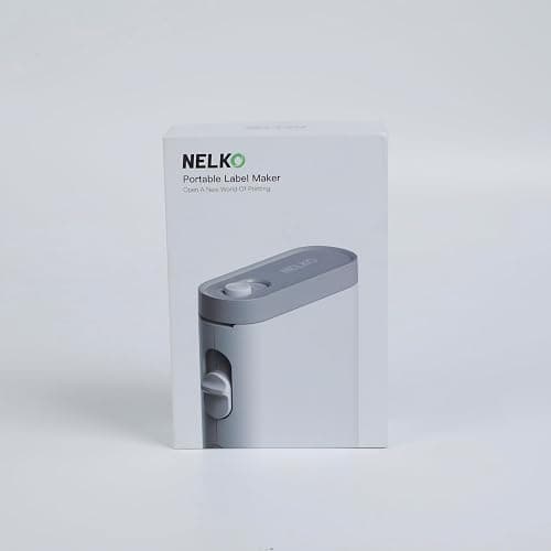 Nelko Label Maker Machine with Tape, P21 Bluetooth Label Printer, Wireless Mini Label Makers with Multiple Templates for School Office Home, White thumbnail 10