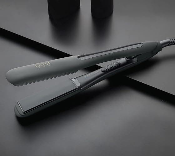 Diva Pro Styling Wide Digital Straightener and Styler with Macadamia Argan Oil and Keratin infused ceramic plates thumbnail 4