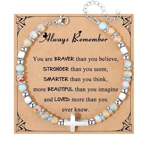 JoycuFF Teen Jewelry Bracelets for Teen Teenage Gifts Ideas Trendy Stuff, 6 8 9 10 11 12 13th 16 Year Old Birthday East Christmas Gifts - Image 1