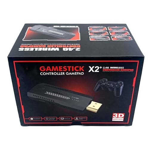 X2 Plus 4K Retro Game Stick, HD Home Video Game Console with 2 Wireless Controllers, HDMI Output, 30000+ Built-in Games (128GB) thumbnail 7