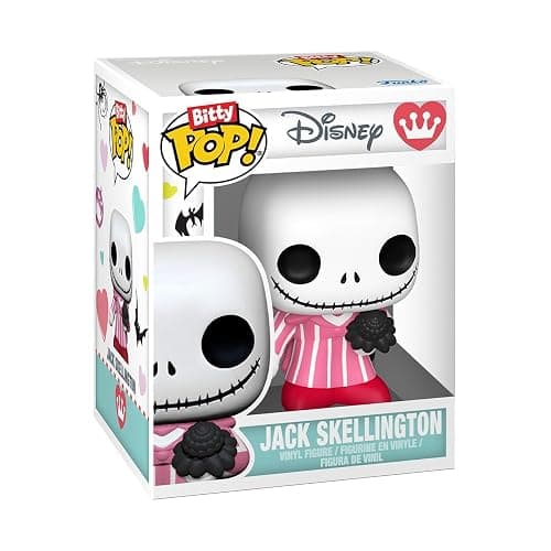 Funko Bitty Pop! Bouquet: The Nightmare Before Christmas - Sally and Jack Skellington - 0.9 Inch (2.2 Cm) Collectable - Gift Idea - Party Bags - Stocking Stuffers thumbnail 4