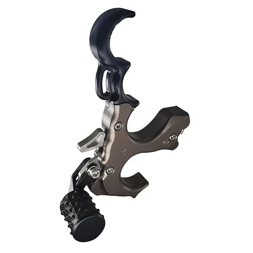 xxiaojun Compound Bow Aid Releaser with Wrist Straps and Adjustment Tool,Archery Release Aids with 3 OR 4 Thumb Release Adjustable,Aluminum Alloy Aids.Non-Slip Design with Circle Points. thumbnail 3