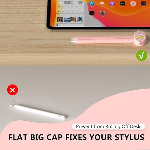 Silicone Case Compatible with Apple Pencil 2nd Generation, Pro - Cute Protective Cover Compatible with Apple Pen 2, Pencil Sleeve for ipad Pencil 2nd Gen, Shockproof Skin Accessories for iPad Pen thumbnail 5