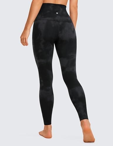 CRZ YOGA Butterluxe Super High Waist Leggings 28" - Full Length Buttery Soft Womens Yoga Pants Over Belly thumbnail 2