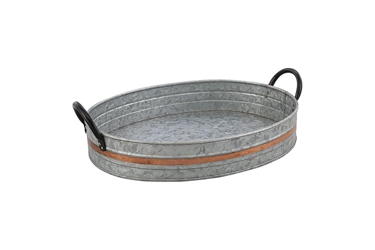 Galvanized Iron Serving Tray