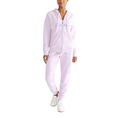AEROPOSTALE Women's Aero Logo Full Zip Hoodie- Arches- Aero 1987 California thumbnail 5