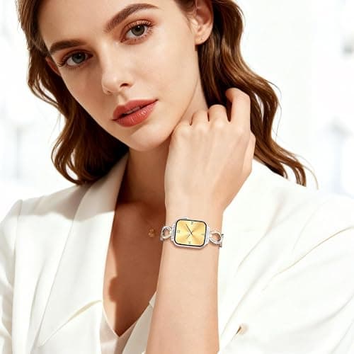 Filoto Bling Band Compatible with Apple Watch 38mm 40mm 41mm 42mm 44mm 45mm 46mm 49mm for Women, Thin Metal Strap Dressy Slim Jewelry Bracelet for iWatch Band Series 11 10 9 8 7 6 5 4 SE 3 2 1 Ultra thumbnail 6