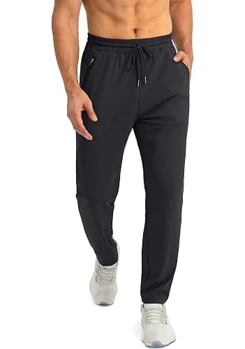 G Gradual Men's Sweatpants with Zipper Pockets Tapered Joggers for Men Athletic Pants for Workout, Jogging, Running thumbnail 2