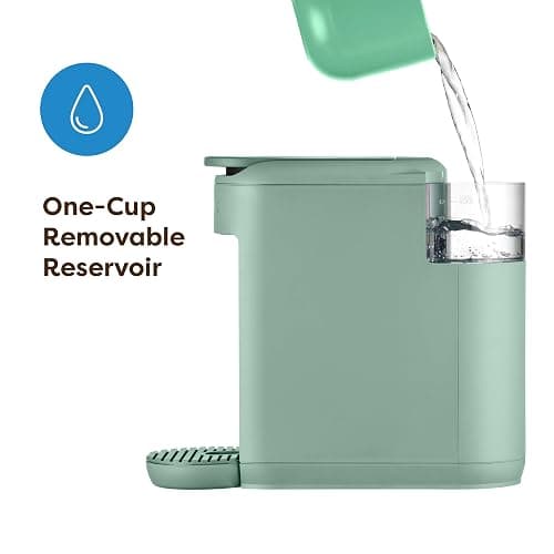 Keurig K-Mini Mate Single Serve K-Cup Pod Coffee Maker, Brews Up to 12 oz Cup, Compact Portable Coffee Machine for Small Spaces, Great for Dorms & Offices, Glamping Green thumbnail 6