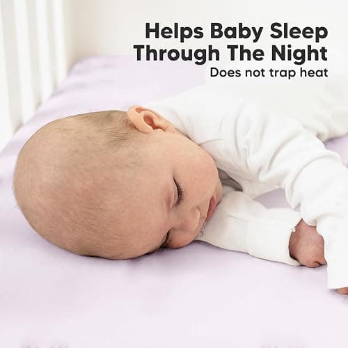KeaBabies 2-pk Organic Cotton Crib Sheets for Boys Girls 52x28 (Thistle) | Fitted Crib Mattress Sheet Neutral, Breathable Cover for Baby Bed Set, Toddler Mattress, Soft & Cute Prints thumbnail 5