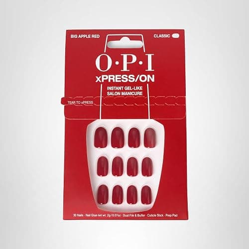OPI xPRESS/ON Press on Nails | Short Round Classic, Long Almond & Coffin Shape Press-On Professional Nail Art Kit thumbnail 8
