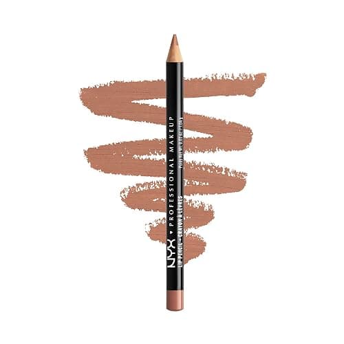 NYX PROFESSIONAL MAKEUP Slim Lip Pencil, Long-Lasting Creamy Lip Liner - Natural - Image 1