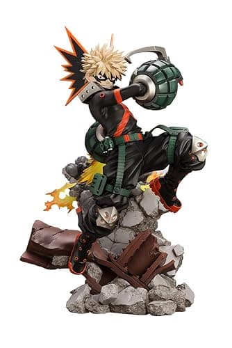 Kotobukiya My Hero Academia ArtFX J Katsuki Bakugo (Ver.2) 1/8 Scale Statue Figure - Image 1