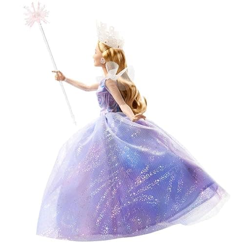 Mattel Universal Pictures' Wicked: for Good Deluxe Glinda Fashion Doll with Removable Outfit & 3 Accessories, Inspired by The Movie thumbnail 8