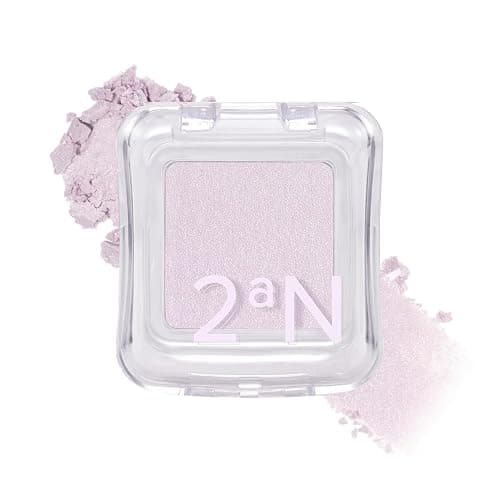 2aN Pure Glash Highlighter PU01 Twilight β Glass-Like Sheen Powder Highlighter for a Natural, Radiant Glow | Buildable, Long-Lasting, Lightweight Formula - Image 1