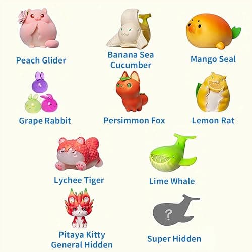 BEEMAI Fruit Fairy Series 1PC Random Designed Cute Figures Collectibles Birthday Gift thumbnail 3