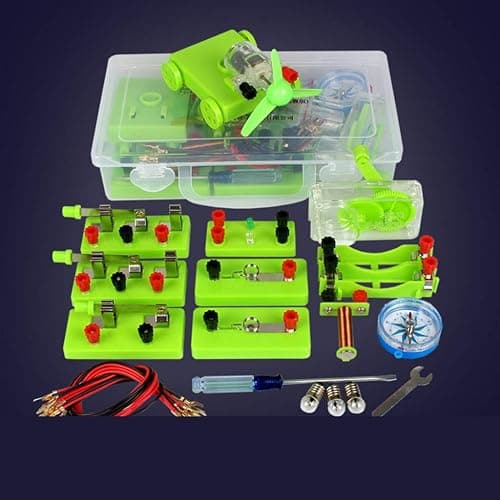 School Physics Labs Basic Electricity Discovery Circuit and Magnetismus Experiment for High School Students Gift Science Study Guide thumbnail 8