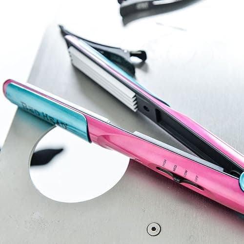 Bed Head Little Tease Hair Crimper | Small Texture, Pumped-Up Volume, & Extra Shine | Crimper Hair Tool with Tourmaline Ceramic Coating for Less Damage (1 in) thumbnail 5