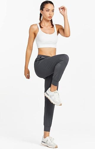 Libin Women's Joggers Pants Athletic Running Petite/Regular/Tall Sweatpants with Pockets Tapered Casual Workout Pants thumbnail 4