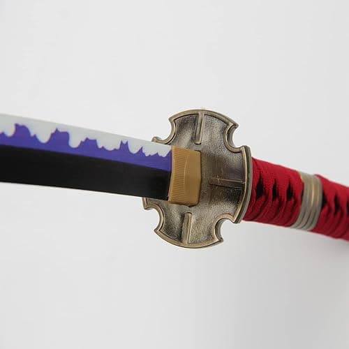 SV Anime Sword Cosplay Roronoa Zoro Sword Shusui&Wado Ichimonji&Sandai Kitetsu&Yubashiri&Death Surgeon Sword Katana103cm/40 inch thumbnail 6