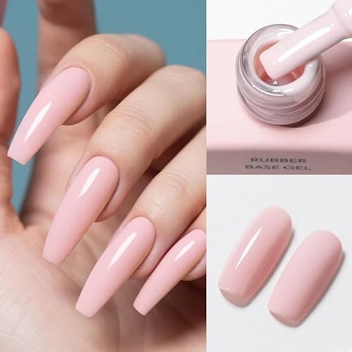 CANNI Rubber Base Gel Nude 9ml Nail Strengthener UV LED Soak Off Gel Polish | Flexible Support • Nail Strengthening • Crack Resistant • Natural Nail Protection • Smooth Application • DIY & Salon Use thumbnail 5