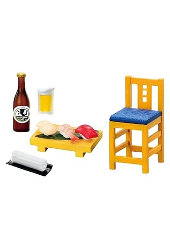 Re-Ment Sushi Restaurant Blind Box - Includes 1 of 8 Collectible Mini Figurines - Fun and Versatile Decoration thumbnail 9