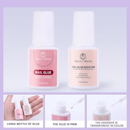 Beginners Nail Kit Acrylic Set: Professional Ultra-fine Acrylic Powder Kit with Everything - Starter Set with 600 Nail Tips Glitter Powder Nail Glue & Remover - Nail Art Supplies for DIY Home Salon thumbnail 6