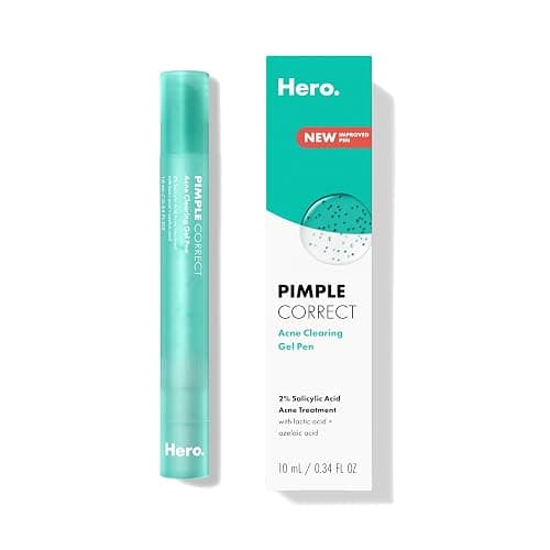Hero Cosmetics Pimple Correct Acne Clearing Gel Pen, 0.34 Fl Oz | Maximum Strength 2% Salicylic Acid, Acne Treatment, for Current and Future Zits, Dermatologist Tested Formula thumbnail 2