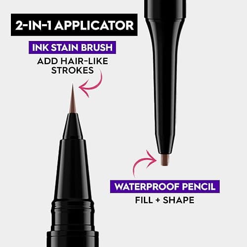 Urban Decay Brow Blade 2-in-1 Eyebrow Pen + Waterproof Brow Pencil | Microblading Ink Stain Brow Pen + Waterproof Brow Pencil - Smudge-resistant, Up to 24HR Wear, Define Fill + Shape, Vegan thumbnail 5