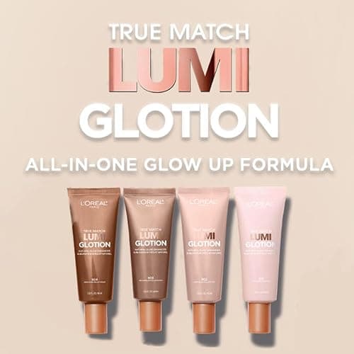 L’Oréal Paris True Match Lumi Glotion Natural Glow Enhancer for Face & Body, Instantly Hydrates and Illuminates Skin, Sheer Color Tint, Offers a Sunkissed Glow, 904 Deep, 40 mL thumbnail 2
