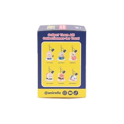 Anirollz Miniz SPAM Officially Licensed Blind Surprise Box 3.5 Inch Plush Keychain Collectible Random Character Charm Keyring Accessory thumbnail 4