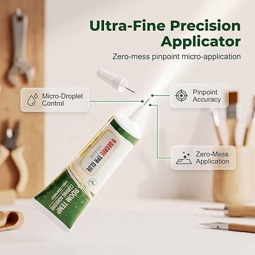 Squishy Glue, Clear Silicone Adhesive for TPR TPE TPU Rubber Repair (2PCS,20ml) thumbnail 2